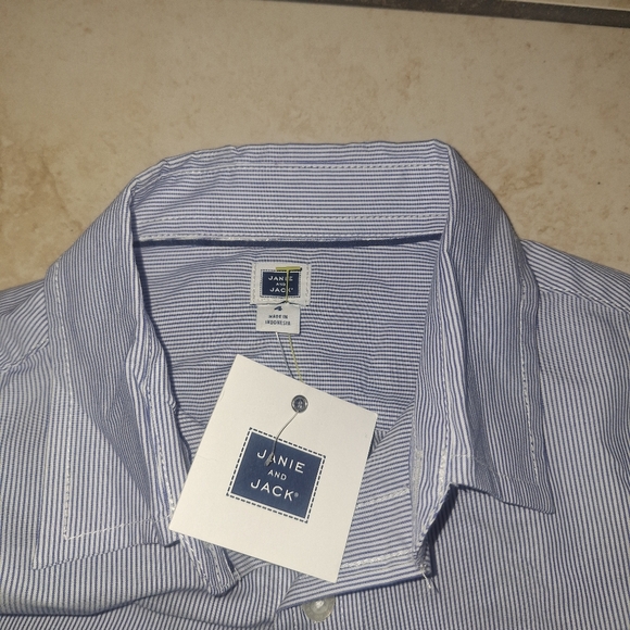 NWt boys Janie and jack button down 4 - Picture 3 of 3